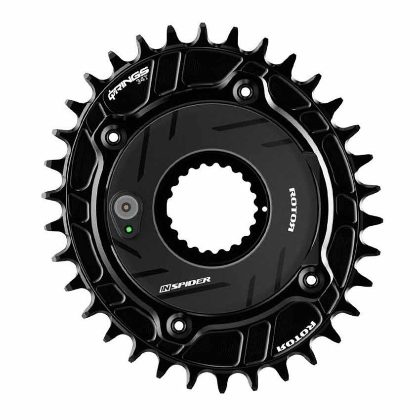 Rotor Inspider 4b 100 Bcd Shimano Spider With Power Meter Silver 100 mm