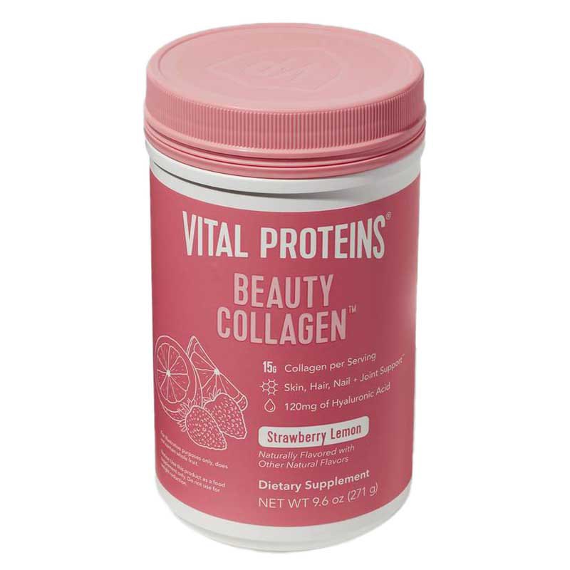 Vital Proteins Beauty Collagen 271 Gr Strawberry & Lemon Rosa