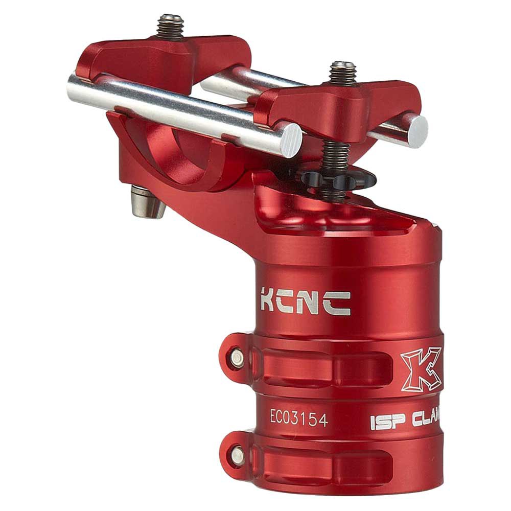 Kcnc Majestic Seatpost Clamp With 25.0 Mm Setback Röd 50 mm / 34.9 mm