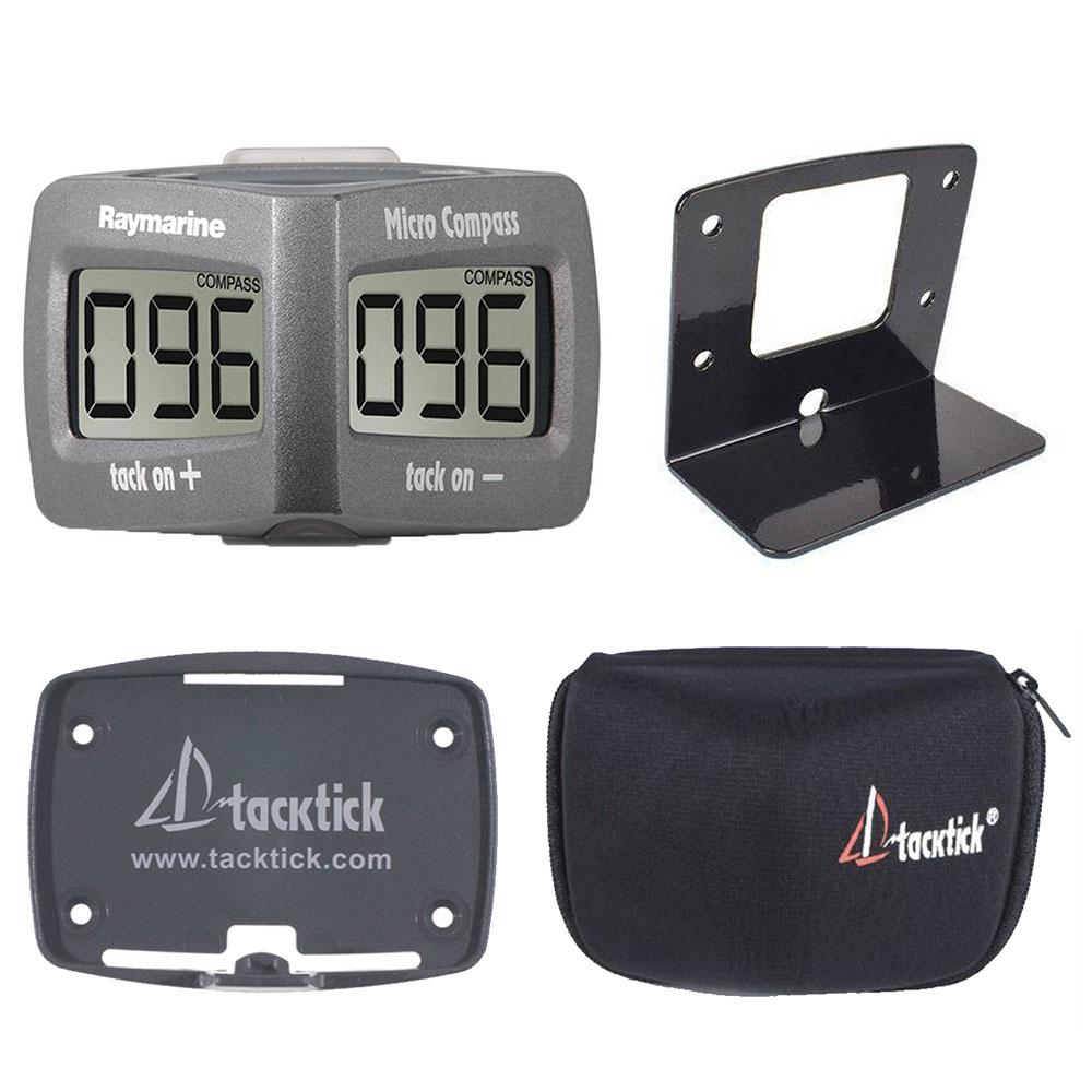 Raymarine Tacktick T060 Micro Compass Kit With Surface Mount Bracket Grå