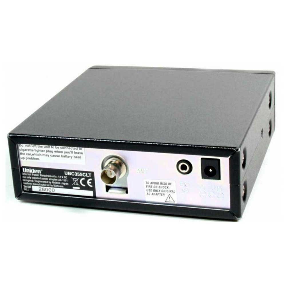Uniden Ubc355clt Radio Frequency Scanner Svart
