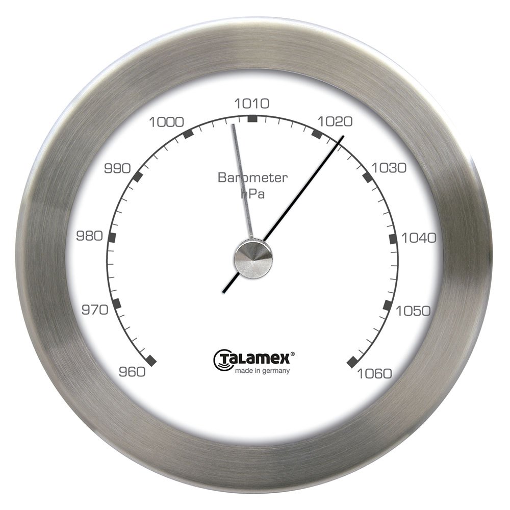 Talamex Barometer 100 Mm Silver