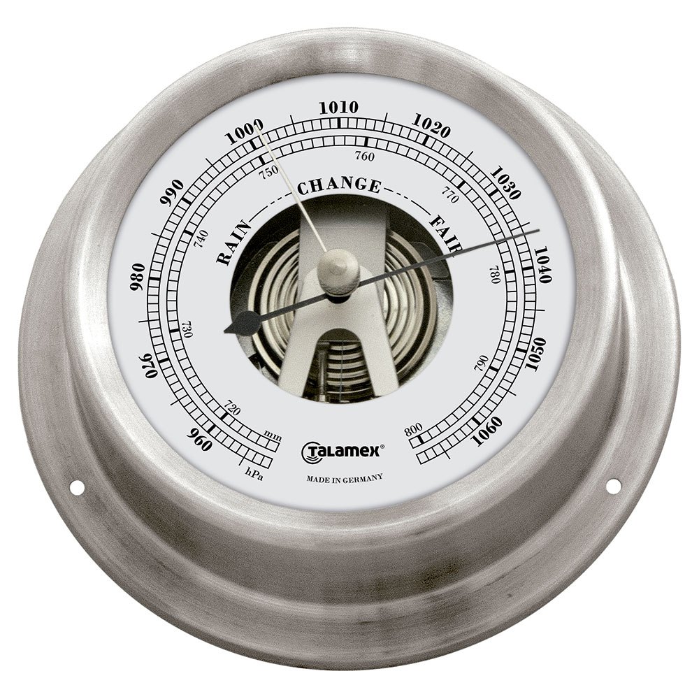 Talamex Barometer 125 Mm Silver