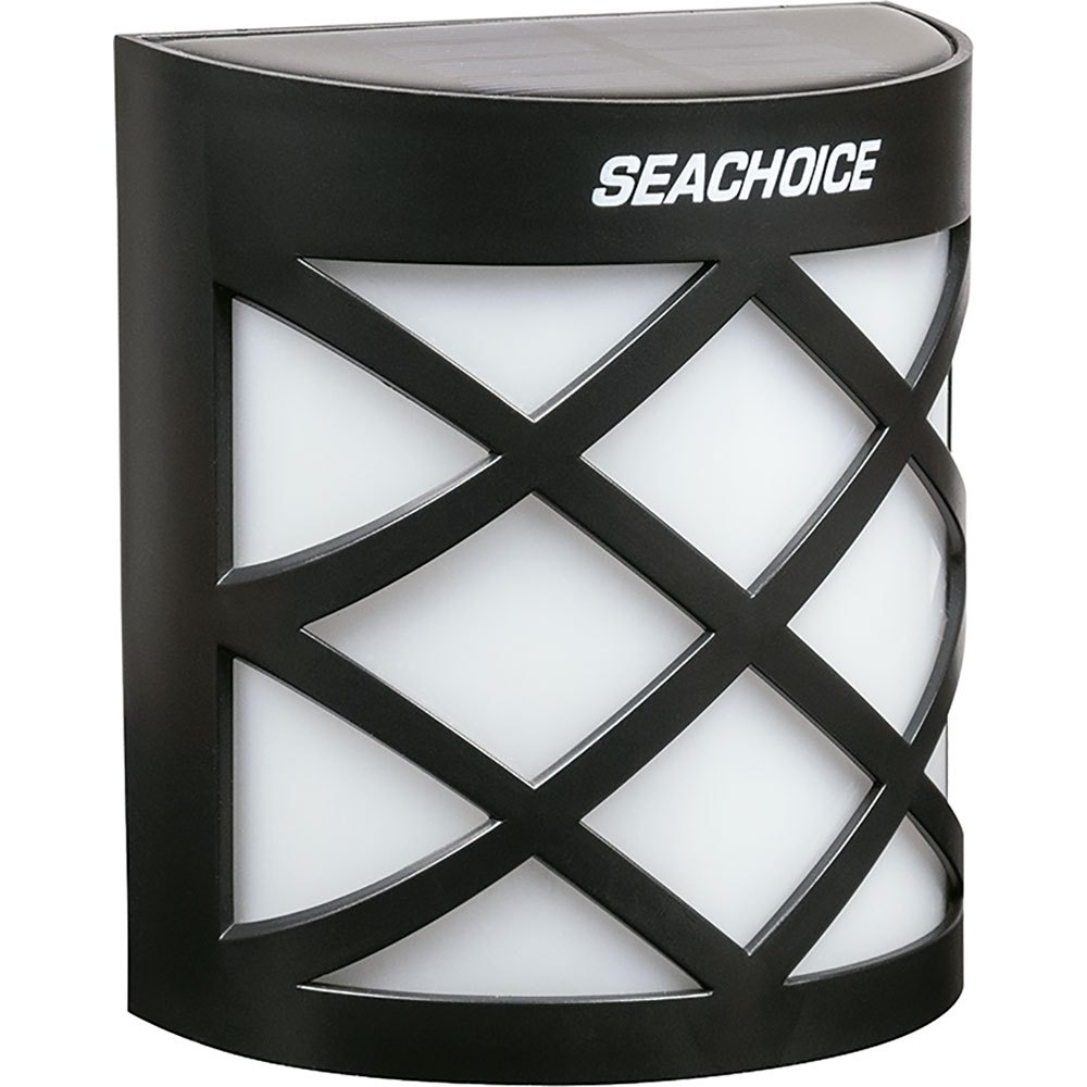 Seachoice Party Side Mount Solar Led Lamp 4 Units Svart 7-8 Lumens
