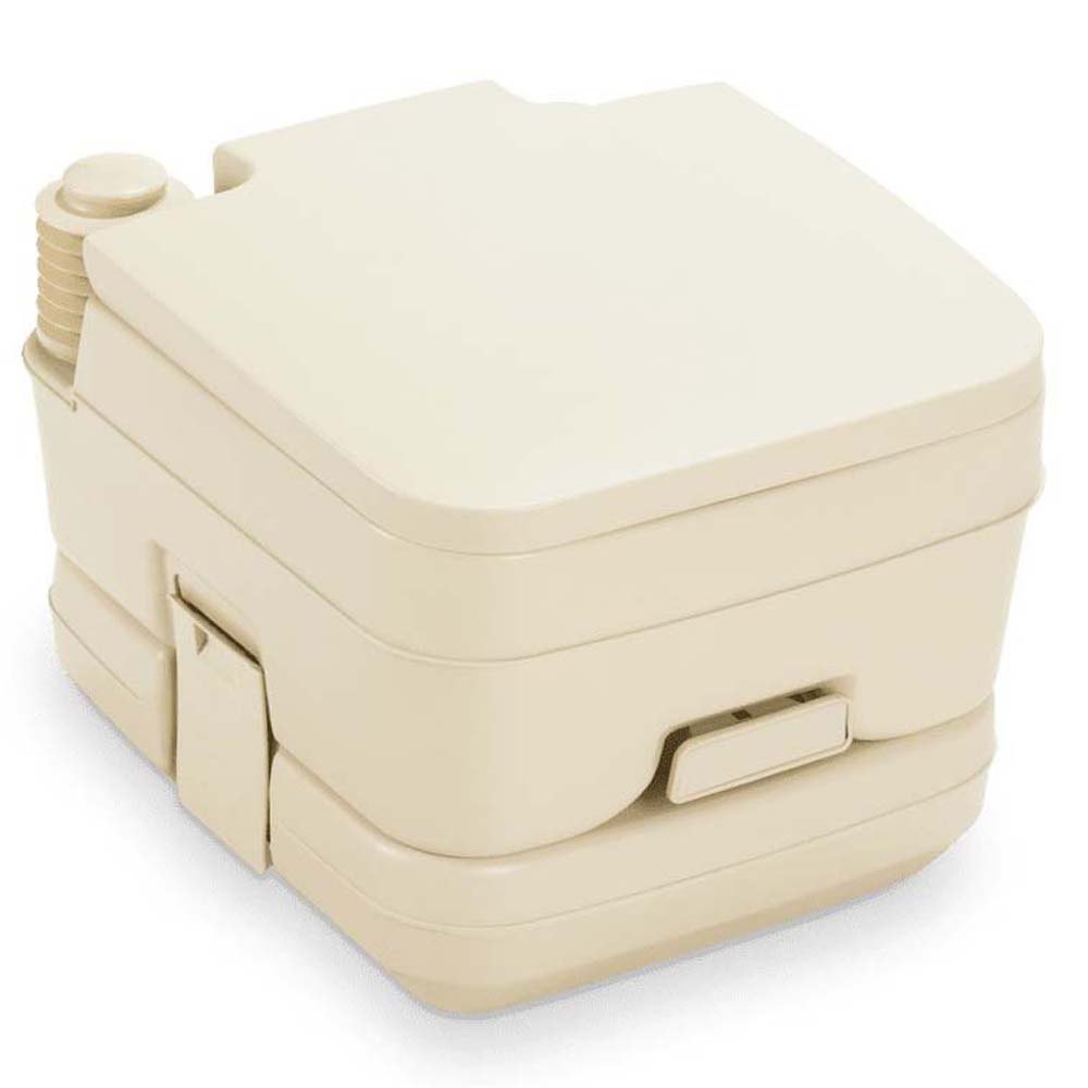 Trac Outdoors 964 Portable Toilet 2.5gal Beige