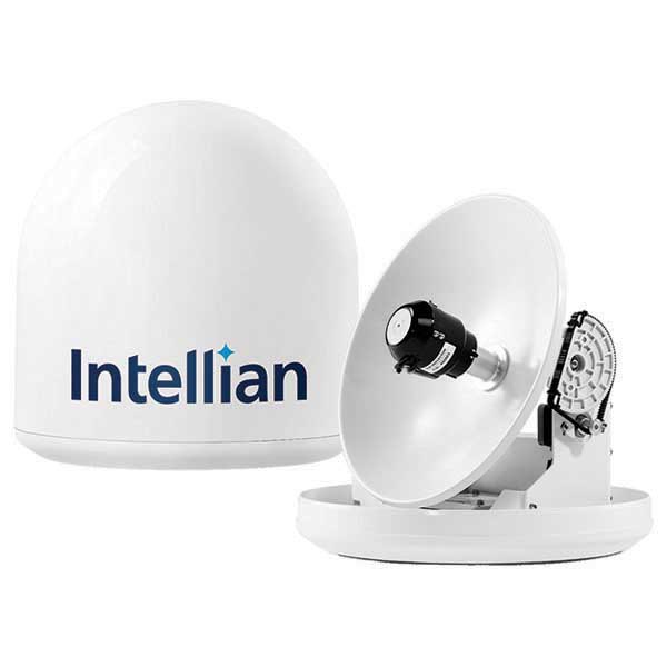 Intellian I2+dish/bell Mim Rg& 1 M+rg& 15 M+dish Hd Receiver Satellite Tv System Vit 33 cm