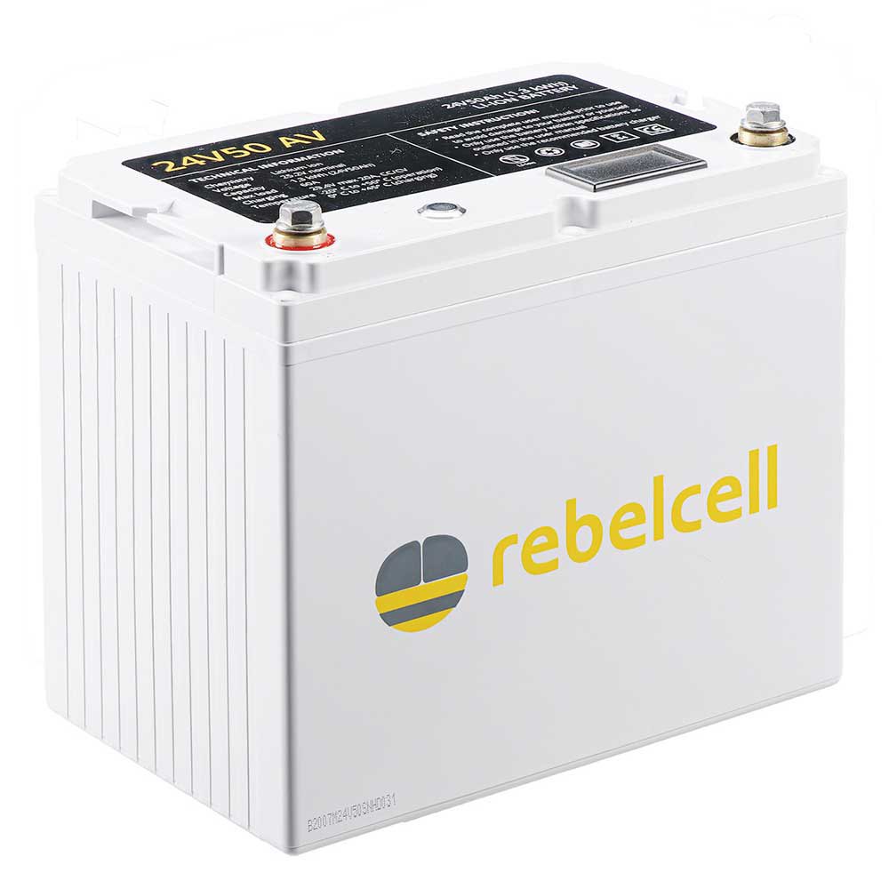 Rebelcell Nbr-009 Li-ion 24v50 1.25 Kwh Lithium Battery Durchsichtig