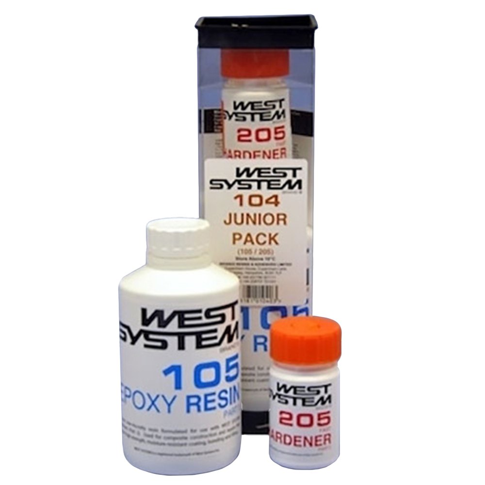 West System 104 Junior 105/205 600g Epoxy Resin Set Durchsichtig
