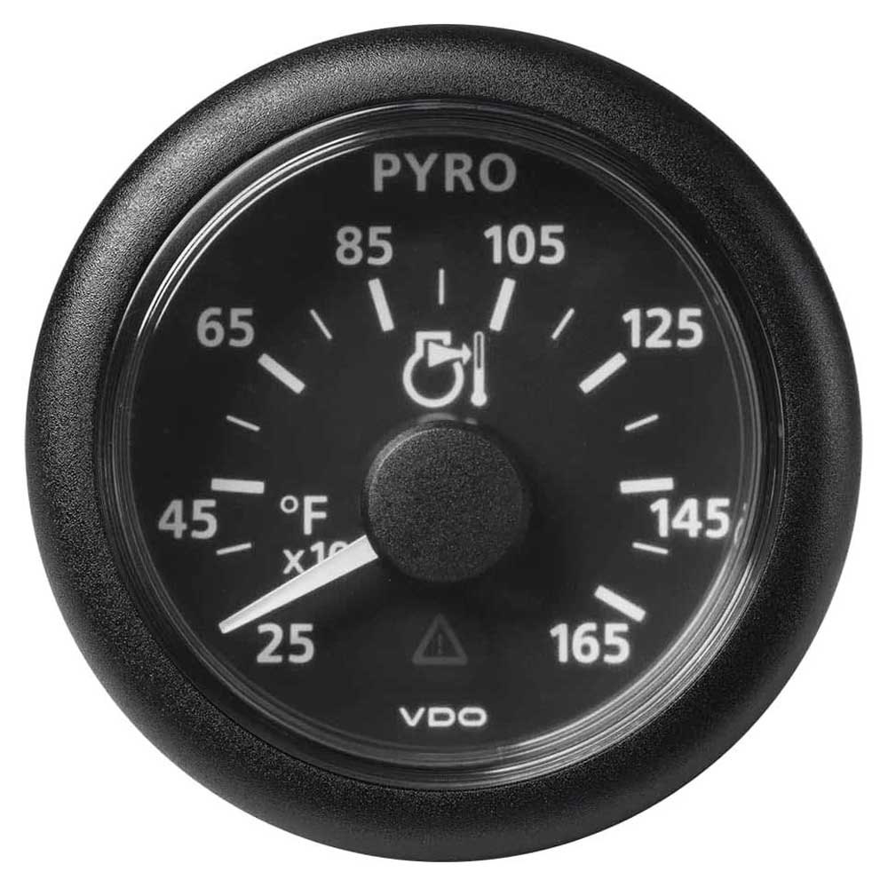 Vdo 250-1650°f Pyrometer Instrument Silver 52 mm