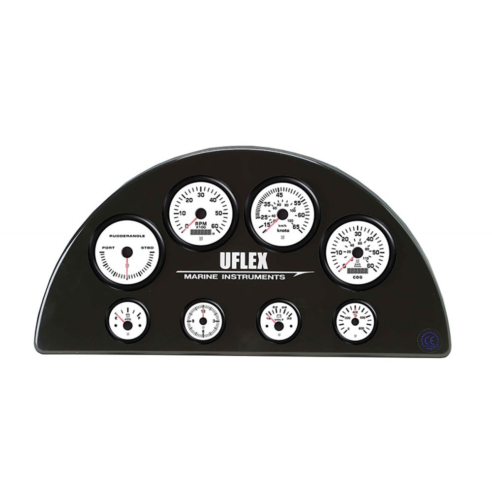 Uflex Ultra 10-16v Voltmeter Silver