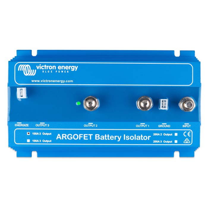 Victron Energy Two Batteries 100a Argofet Battery Isolator Durchsichtig