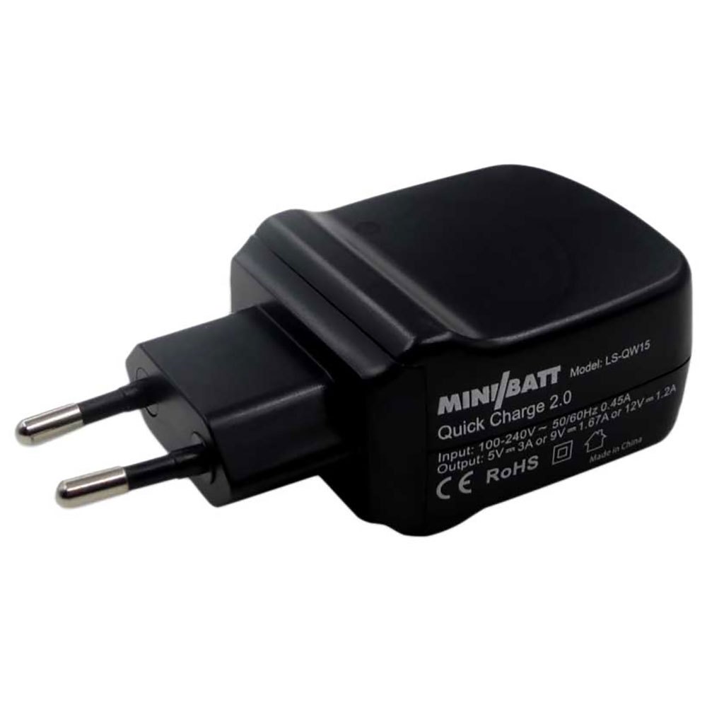 Minibatt Quick Charge 2.0 Adapter Silver 5V / 9V