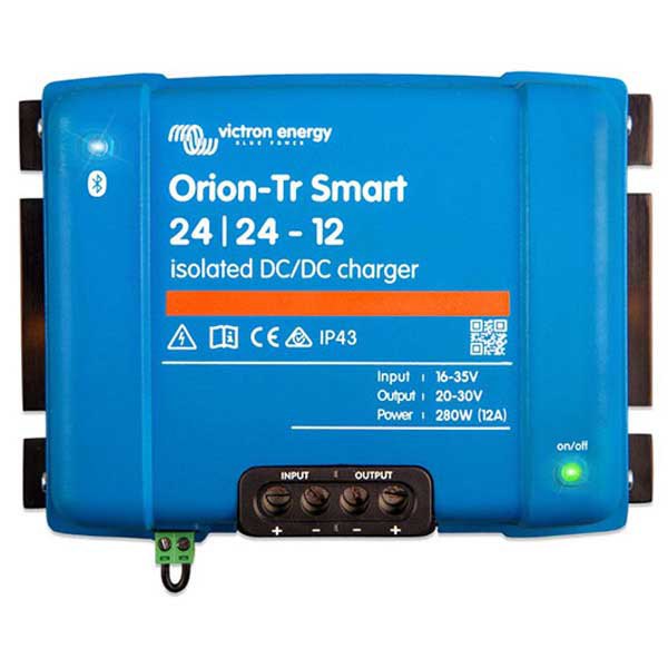 Victron Energy Orion-tr Smart 24/24-12a 280w Isolated Dc-dc Charger Durchsichtig