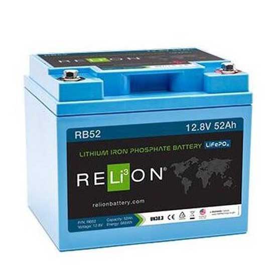 Relion Rb 12v 52ah Lithium Battery Durchsichtig