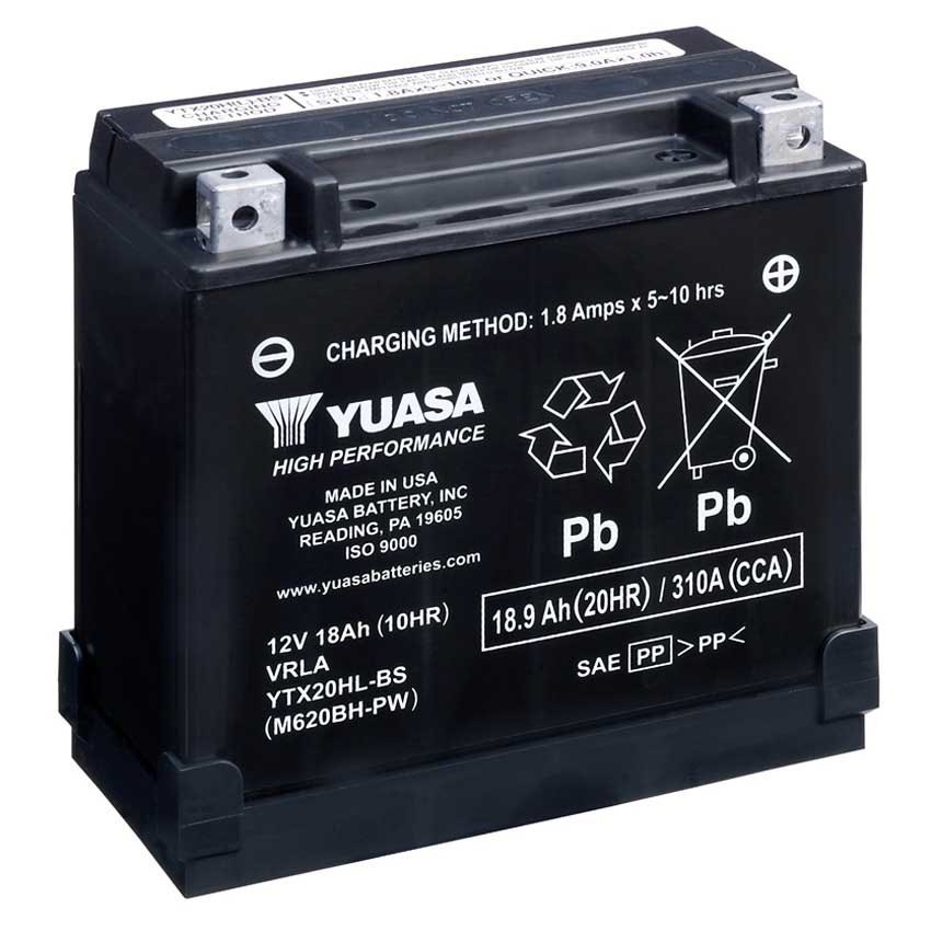 Yuasa Battery Ytx20hl-bs-pw 18.9ah 12v Battery Durchsichtig