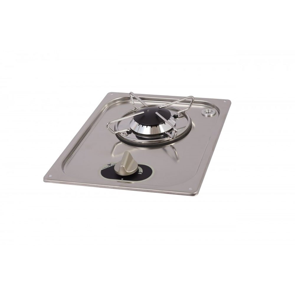 Navy Load 1.8kw Stainless Steel Gas Hob Silver 323 x 263 mm