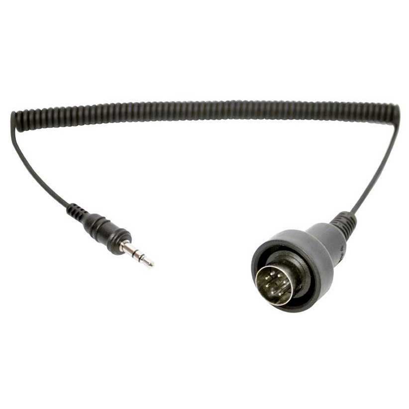 Sena Stereo Jack To 7 Pin Din Cable For 1998 And Later Harleydavidson Ultra Classic Svart 3.5 mm