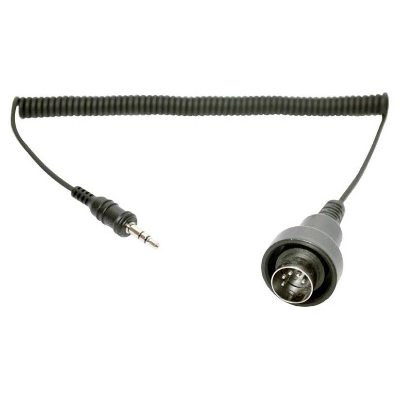 Sena Stereo Jack To 5 Pin Din Cable For 1980 And Later Honda Goldwing Svart 3.5 mm