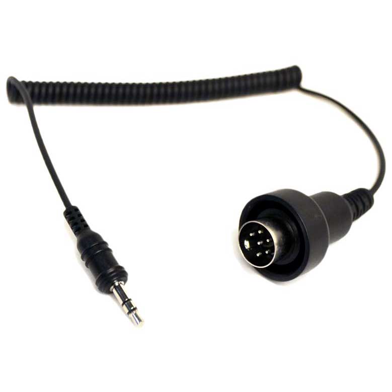 Sena Stereo Jack To 6 Pin Din Cable For Bmw K1200lt Audio Systems Svart 3.5 mm