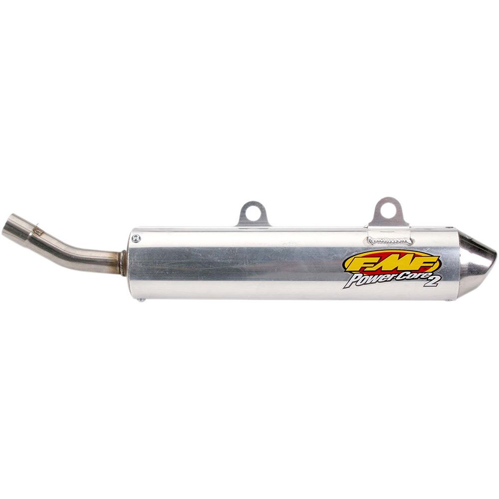 Fmf Powercore 2 Slip On W/spark Arrestor Stainless Steel Gas Gas 200/250/300 99-02 Muffler Silver