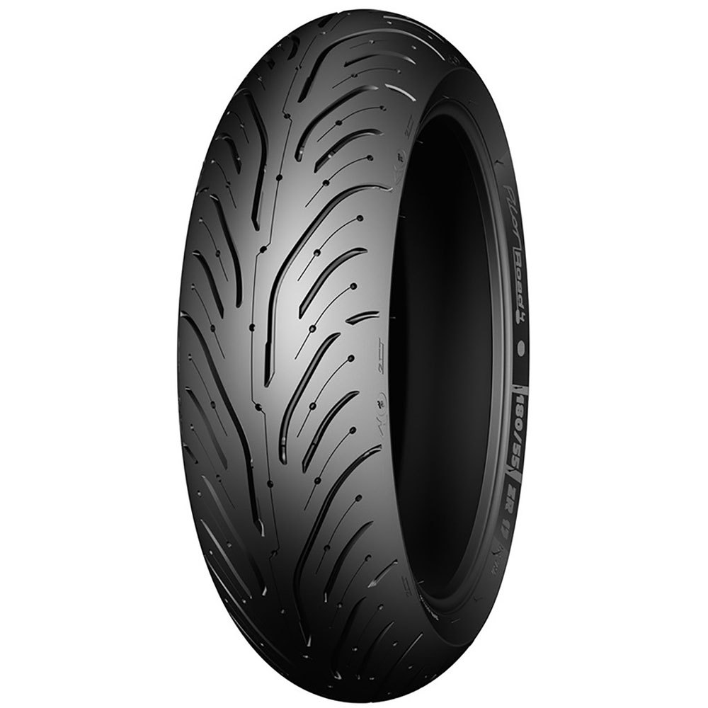 Michelin Moto Pilot Road 4 73w Tl Rear Road Tire Svart 180 / 55 / R17