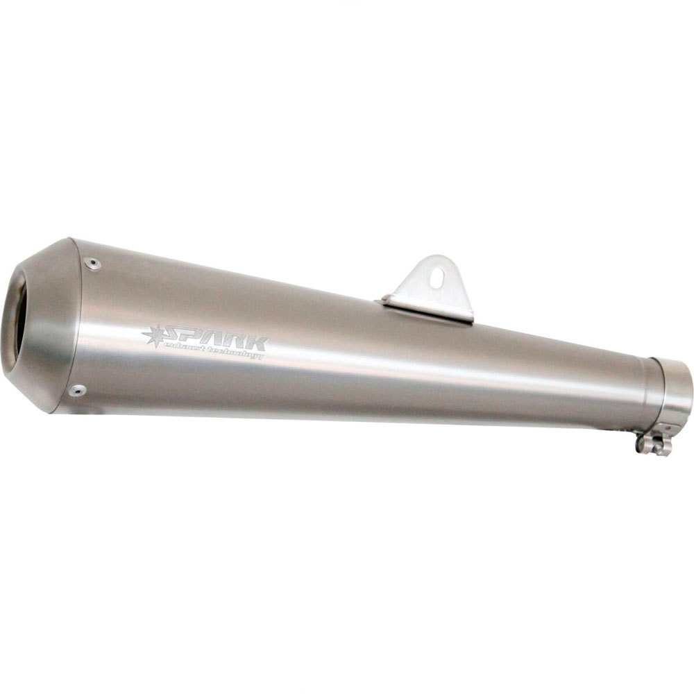 Spark Classic Universal Ref:g00si07i Stainless Steel Muffler Silver
