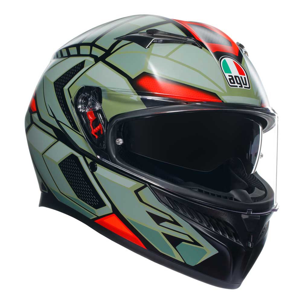 Agv K3 E2206 Mplk Full Face Helmet Grönt XS