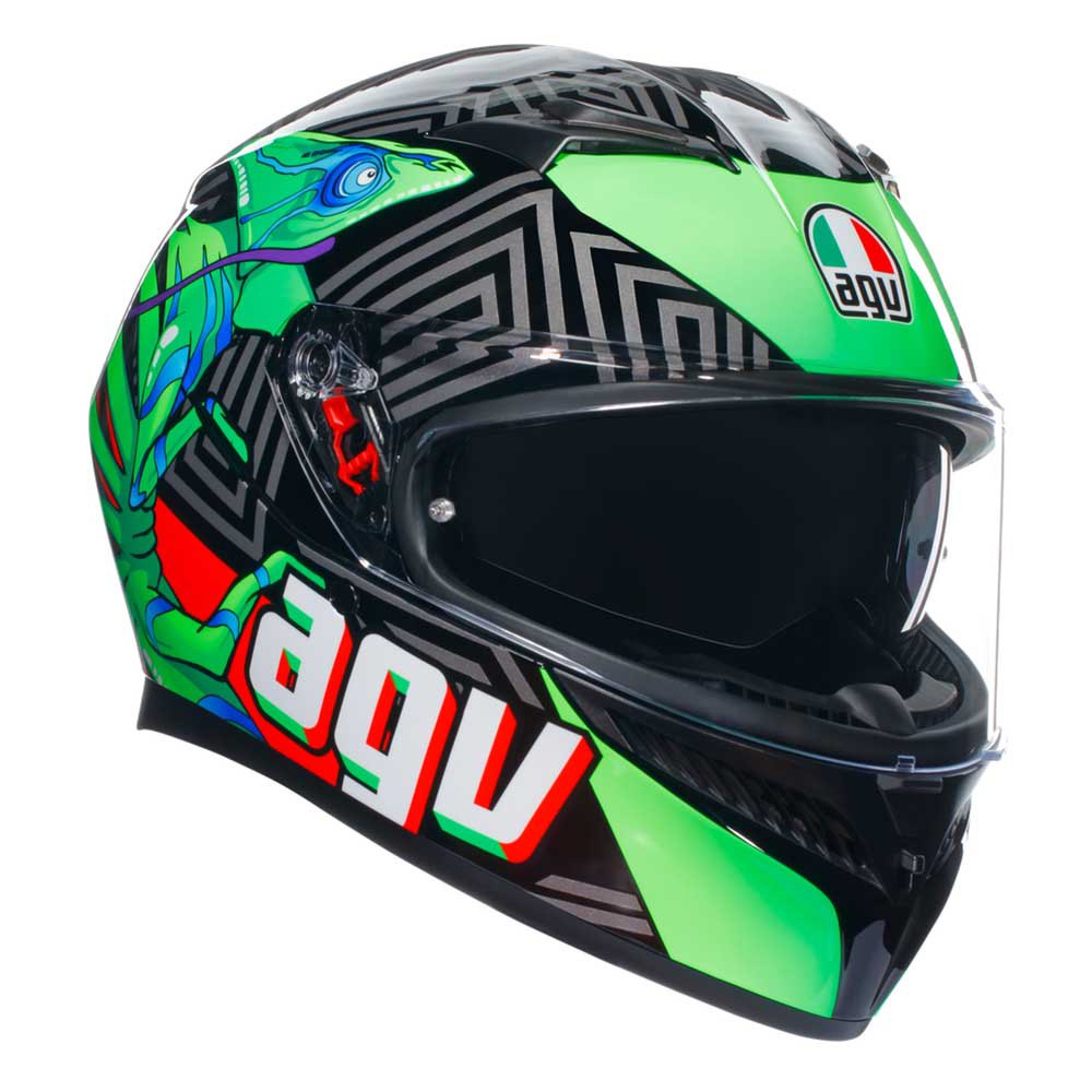 Agv K3 E2206 Mplk Full Face Helmet Svart M