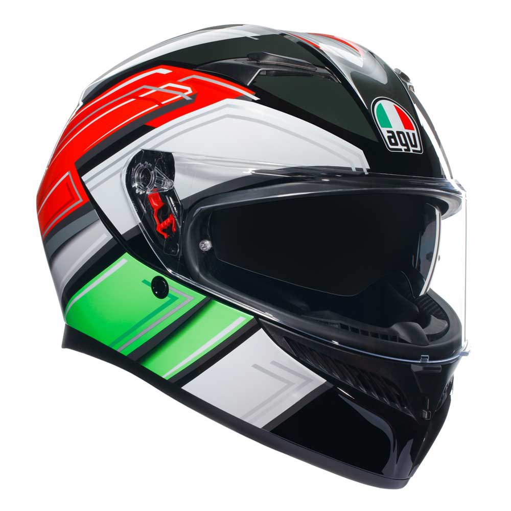 Agv K3 E2206 Mplk Full Face Helmet Svart 2XL