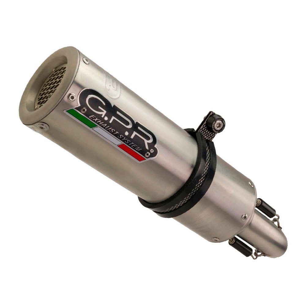 Gpr Exhaust Systems M3 Benelli Trk 502 E5 21-22 Homologated Stainless Steel Muffler Silver
