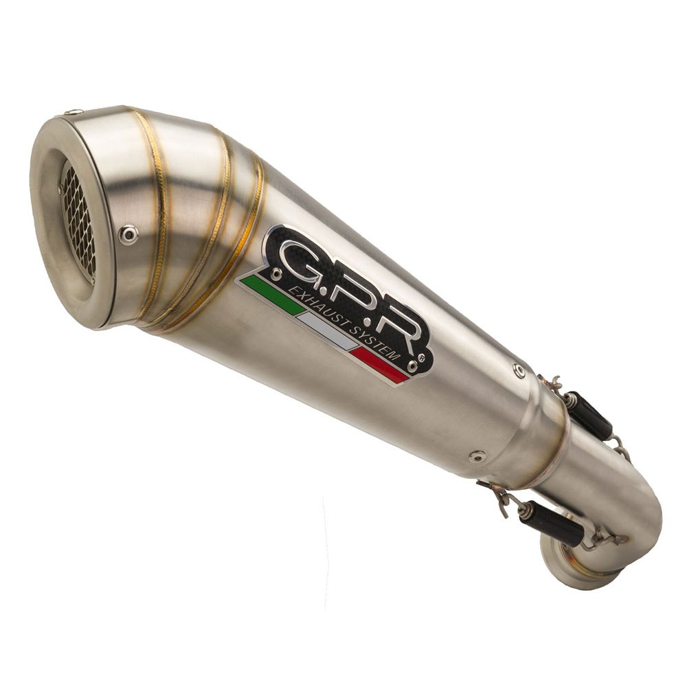 Gpr Exhaust Systems Powercone Evo Kawasaki Vulcan 650 S E5 21-22 Homologated Full Line System With Catalyst Guld