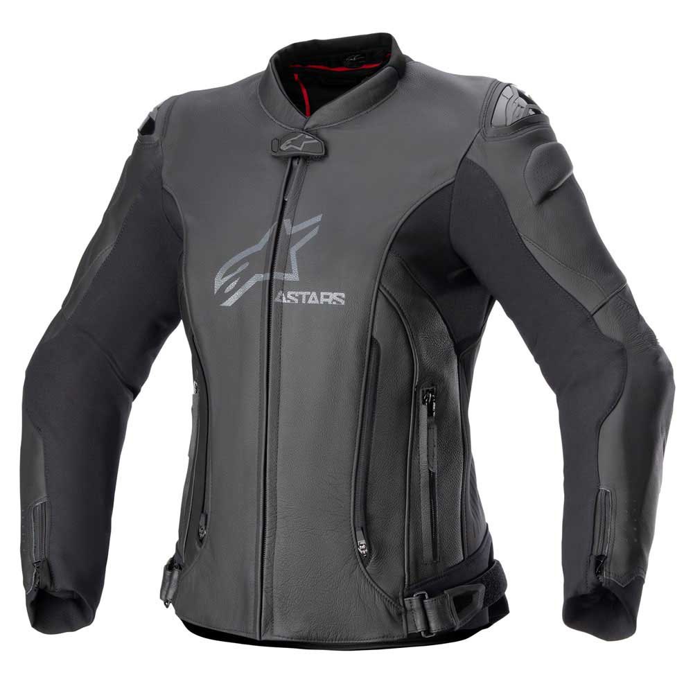 Alpinestars Stella Gp Plus V4 Leather Leather Jacket Svart 42 Kvinna