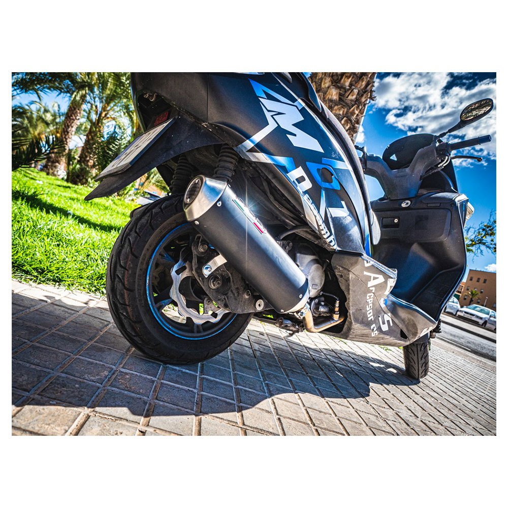 Gpr Exhaust Systems Evo4 Road Kymco Agility 125 R16 21-23 Ref:kym.19.cat.evo4 Homologated Full Line System With Catalyst Silver