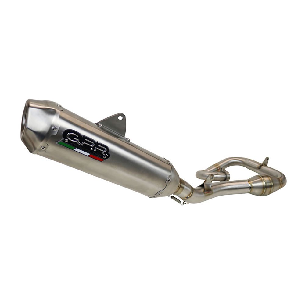Gpr Exhaust Systems Pentacross Husqvarna Fc 350 19-23 Ref:pnt.mx.36.io Not Homologated Stainless Steel Full Line System Silver