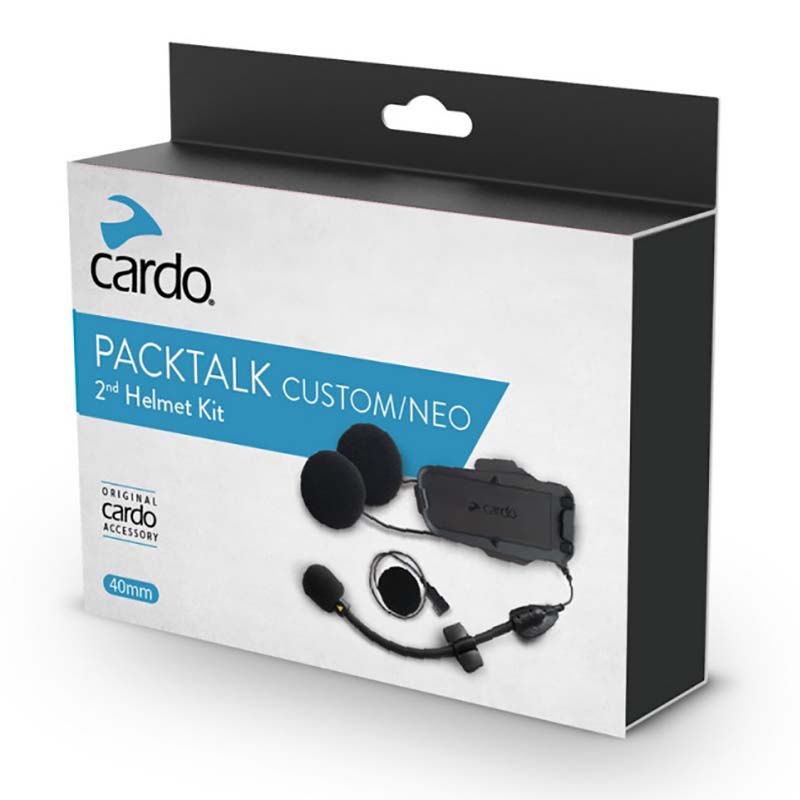 Cardo Packtalk Neo Acc00015 Intercom Support/headphones/microphone Kit Durchsichtig