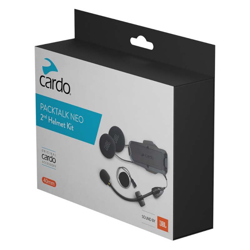 Cardo Packtalk Neo Acc00016 Intercom Support/headphones/microphone Kit Durchsichtig