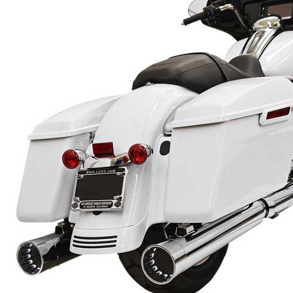 Bassani Xhaust Slip-on 4´´ Straight Dnt Performance Megaphone End Caps Harley Davidson Ref:1f72dnt6 Slip On Muffler Durchsichtig