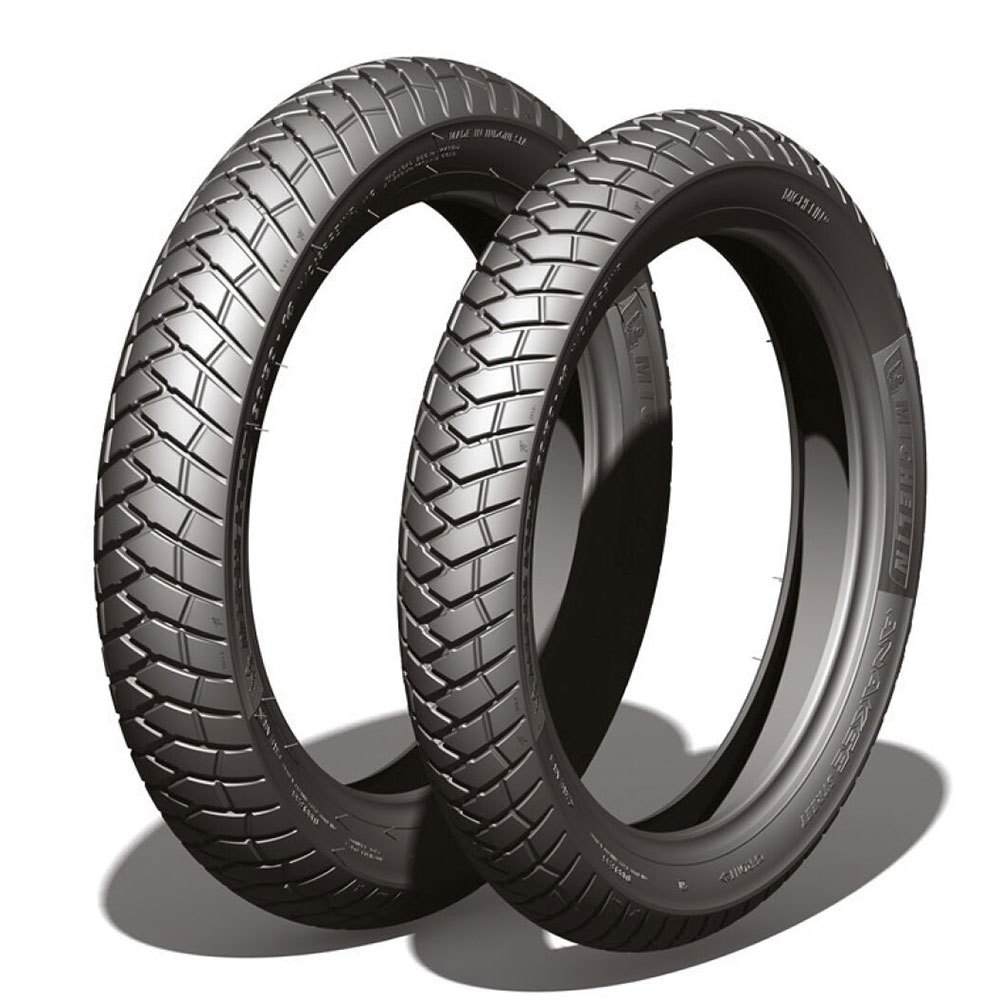 Michelin Moto Anakee Street 57p Tl Trail Rear Tire Svart 100 / 90 / R14