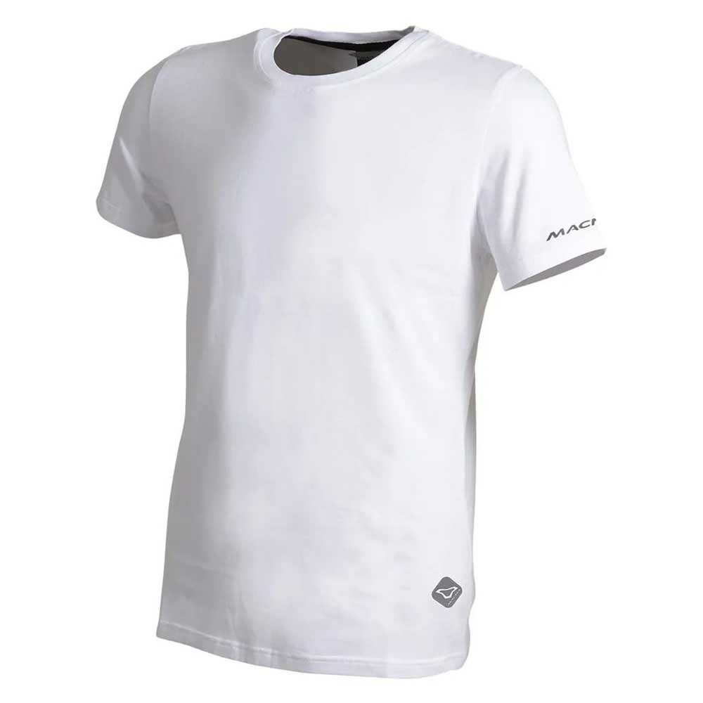Macna Plain T Short Sleeve T-shirt Vit L Man