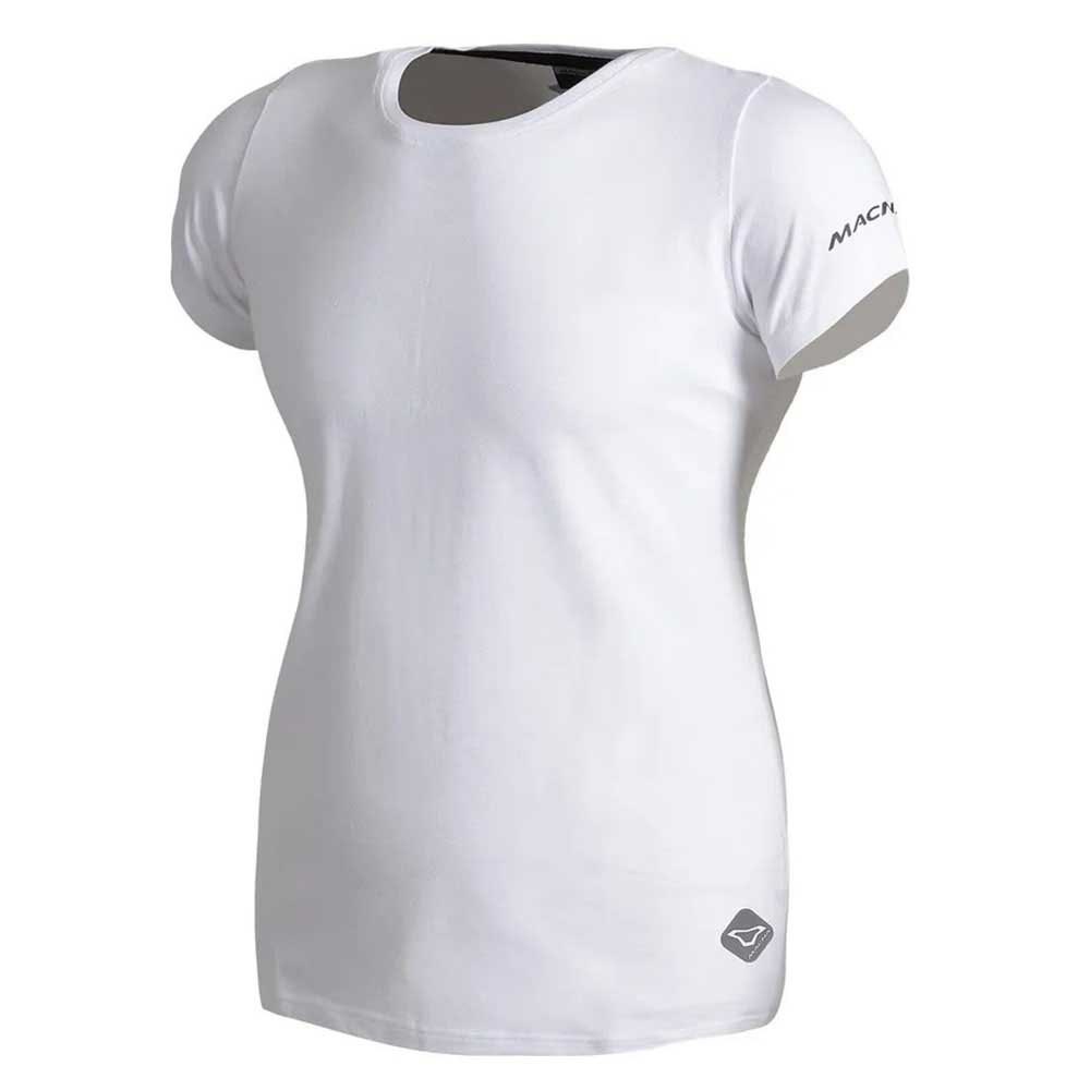 Macna Plain T Short Sleeve T-shirt Vit L Kvinna