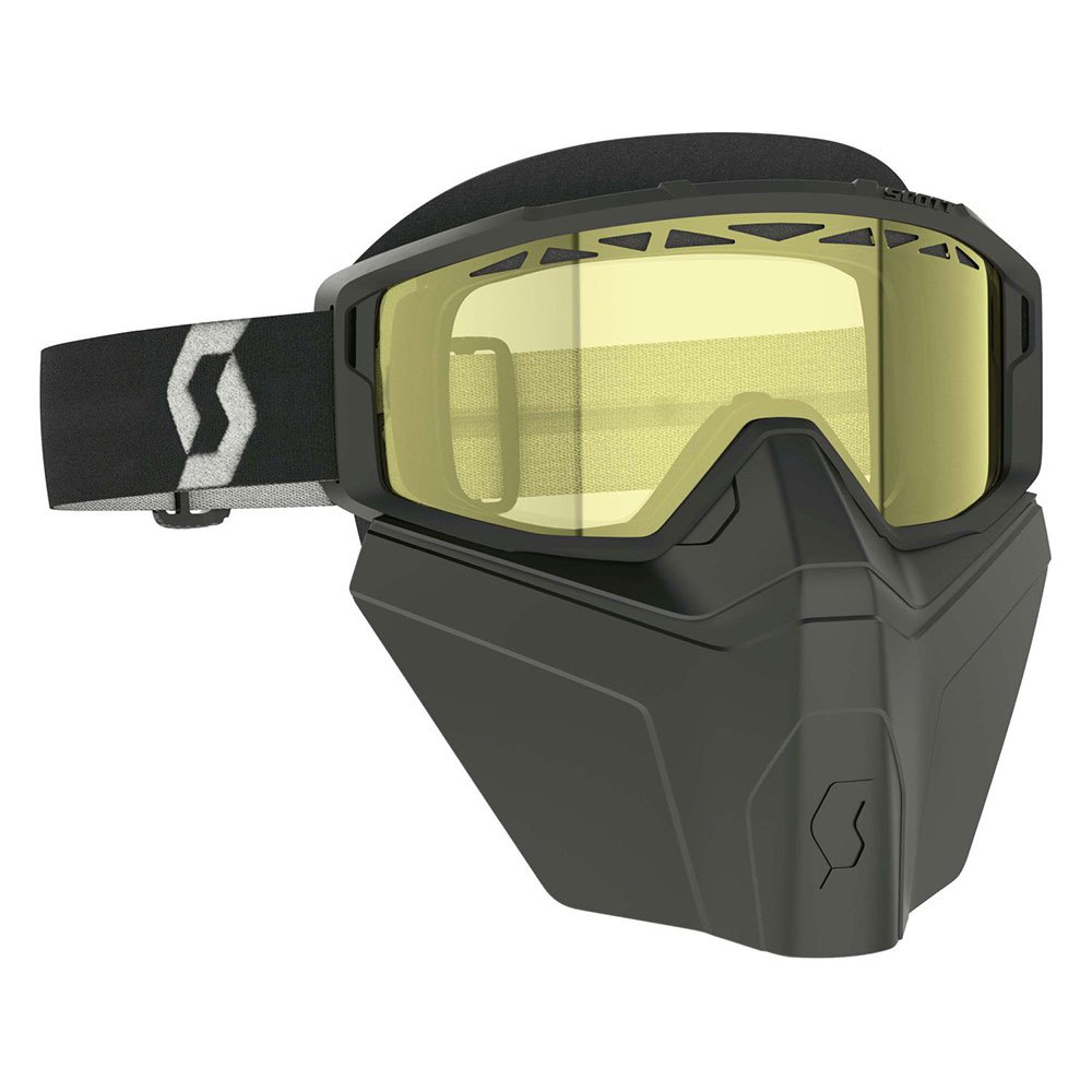 Scott Primal Safari Facemask Snowmobile Goggles Svart Clear/CAT0