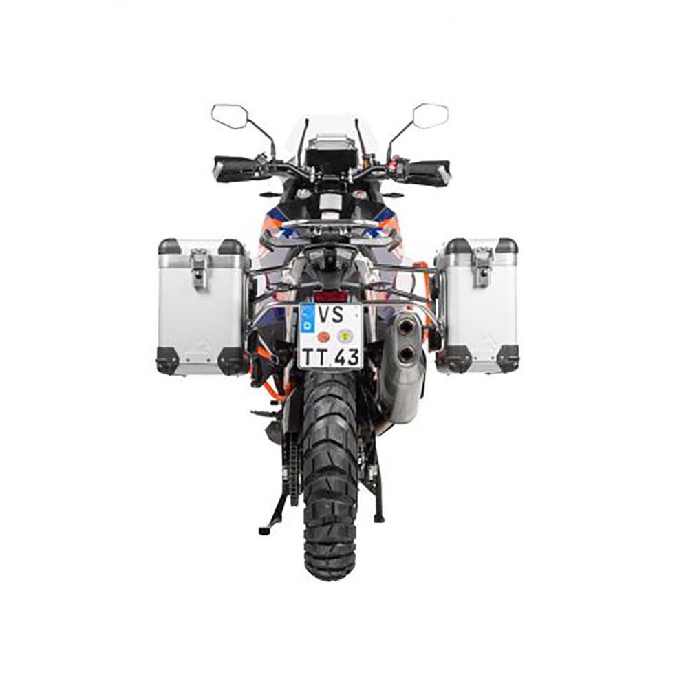 Touratech Ktm 1290 Super Adventure S/r 21 01-373-5730-0 Side Cases Set Without Lock Silver