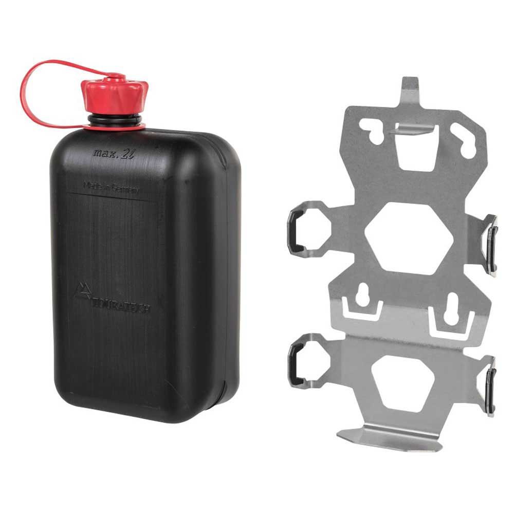 Touratech Zega Evo Jerrycan 2l Icluded Bottle Harness Silver