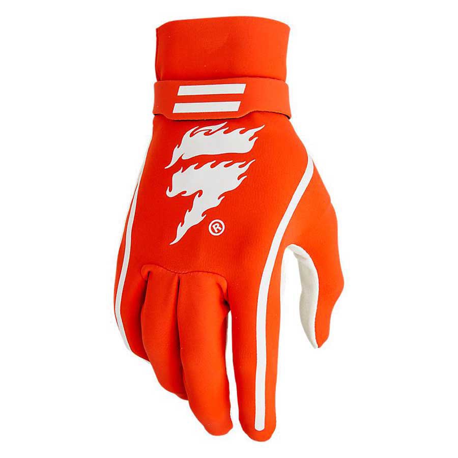 Fox Racing Mx Black Label Veem Invisible Short Gloves Orange M