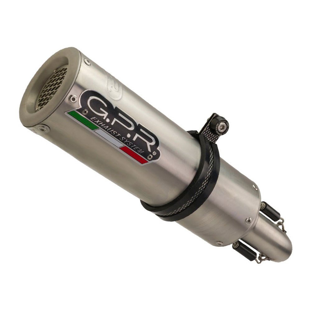 Gpr Exhaust Systems Kawasaki Versys 650 2021-2022 E5 Not Homologated Full Line System Db Killer Silver