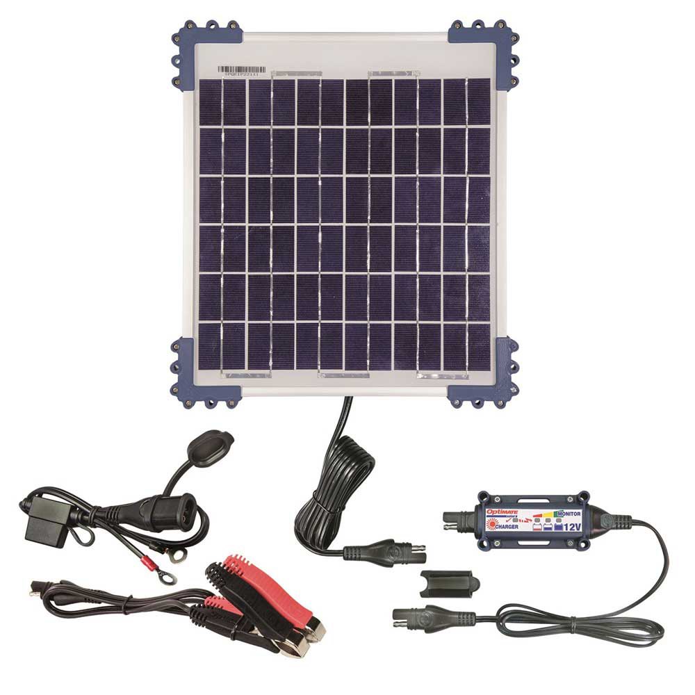 Optimate Tm-522-1 Solar Charger Silver