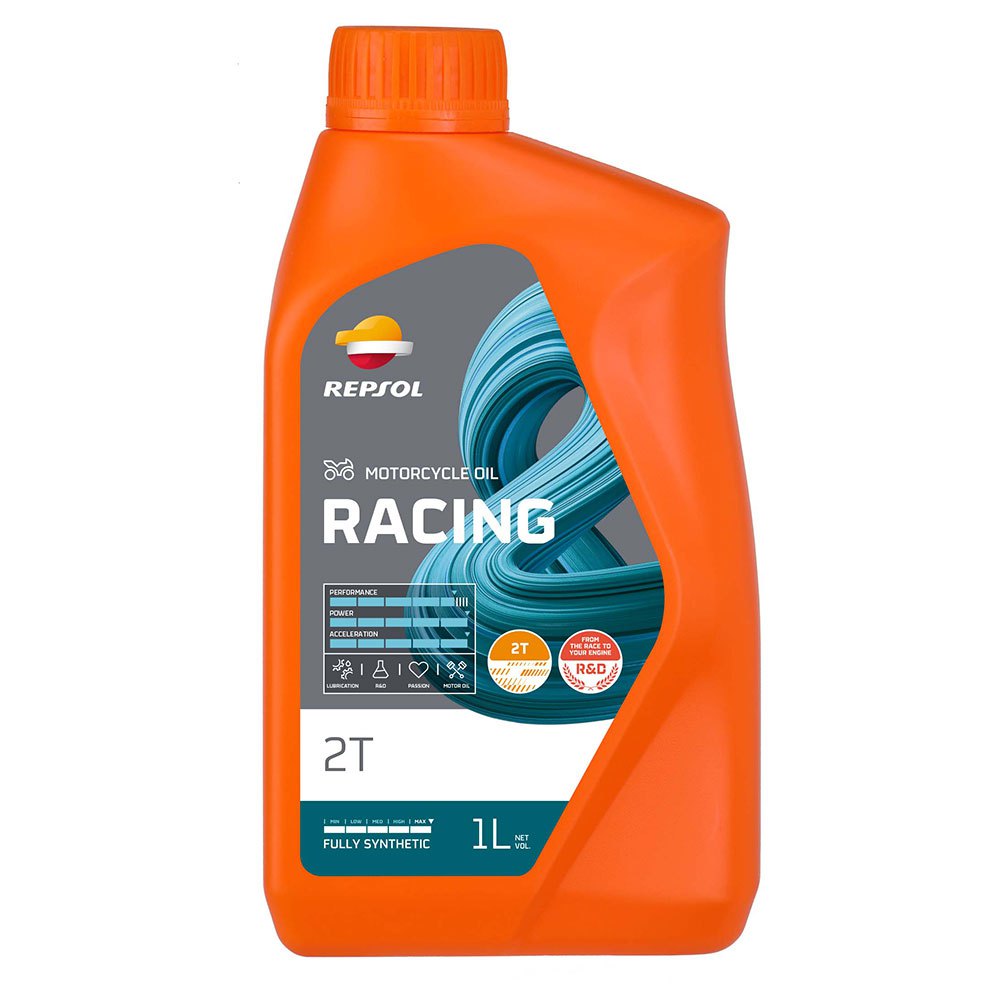 Repsol Racing 2t 1l Motor Oil Orange