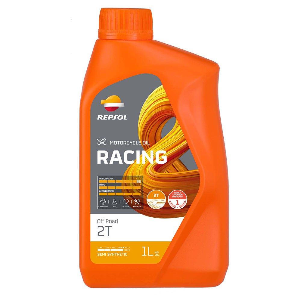 Repsol Racing Off Road 2t 1l Motor Oil Orange