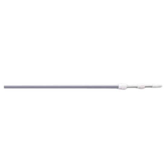 Productos Qp 250-500cm Telescopic Handle With Wing Nut Fixing Silver 250-500 cm