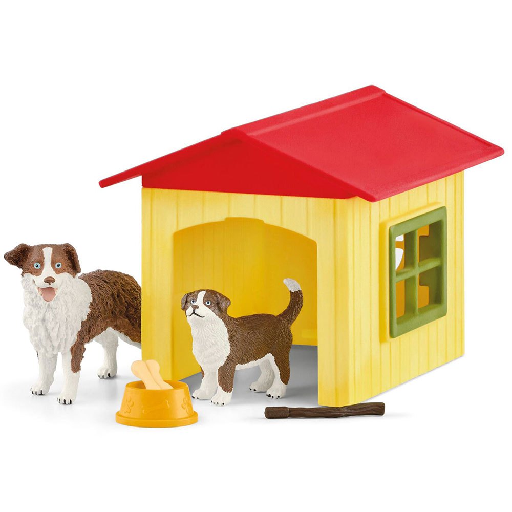 Zdjęcia - Figurka / zabawka transformująca Schleich 42573 Doghouse Toy Złocisty 
